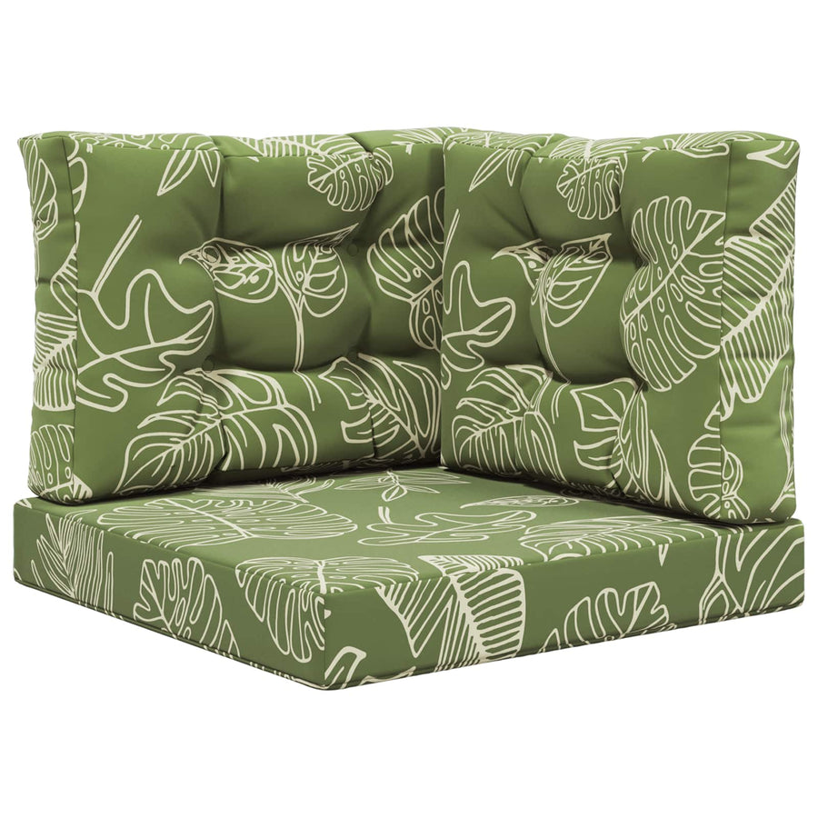 Buiten bankkussen 3 pcs Bladontwerp Polyester