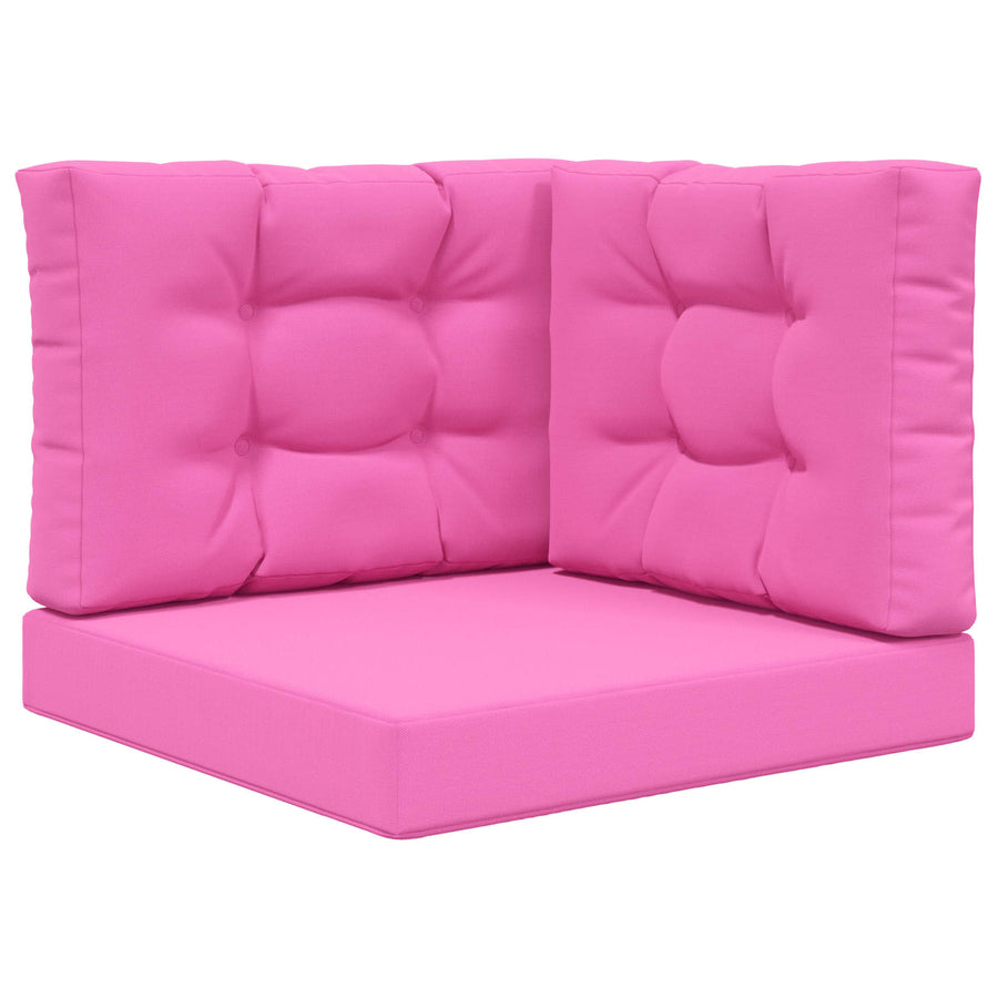 Buiten bankkussen 3 pcs Roze Polyester