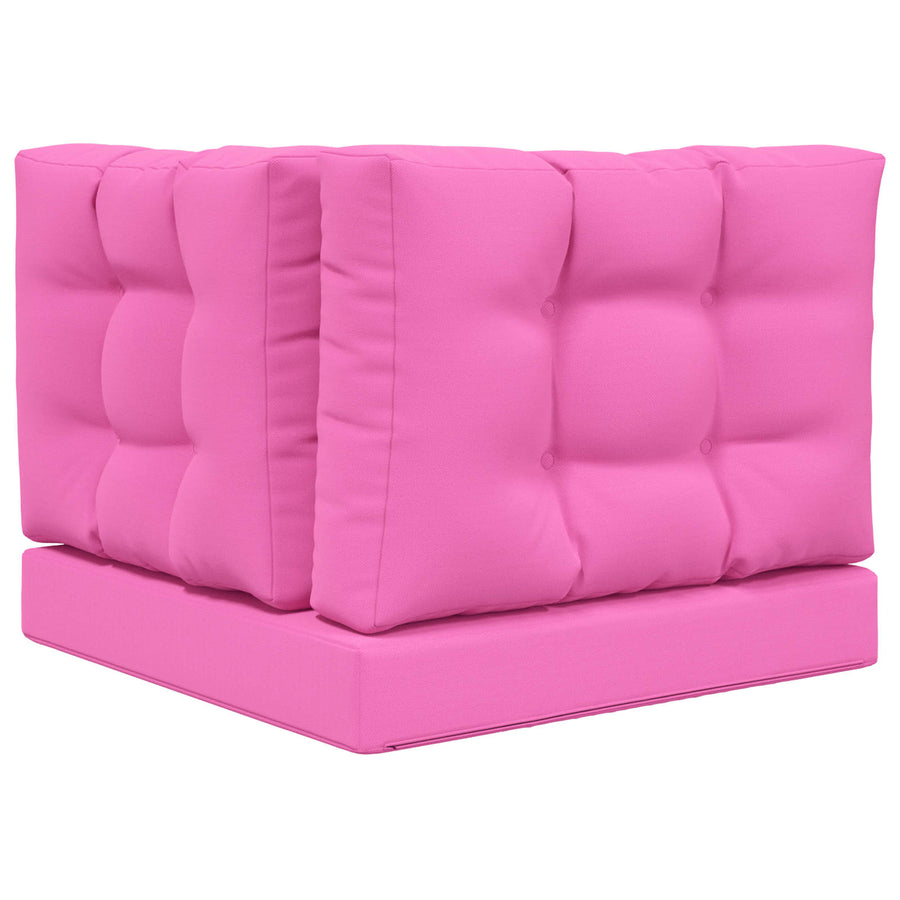 Buiten bankkussen 3 pcs Roze Polyester