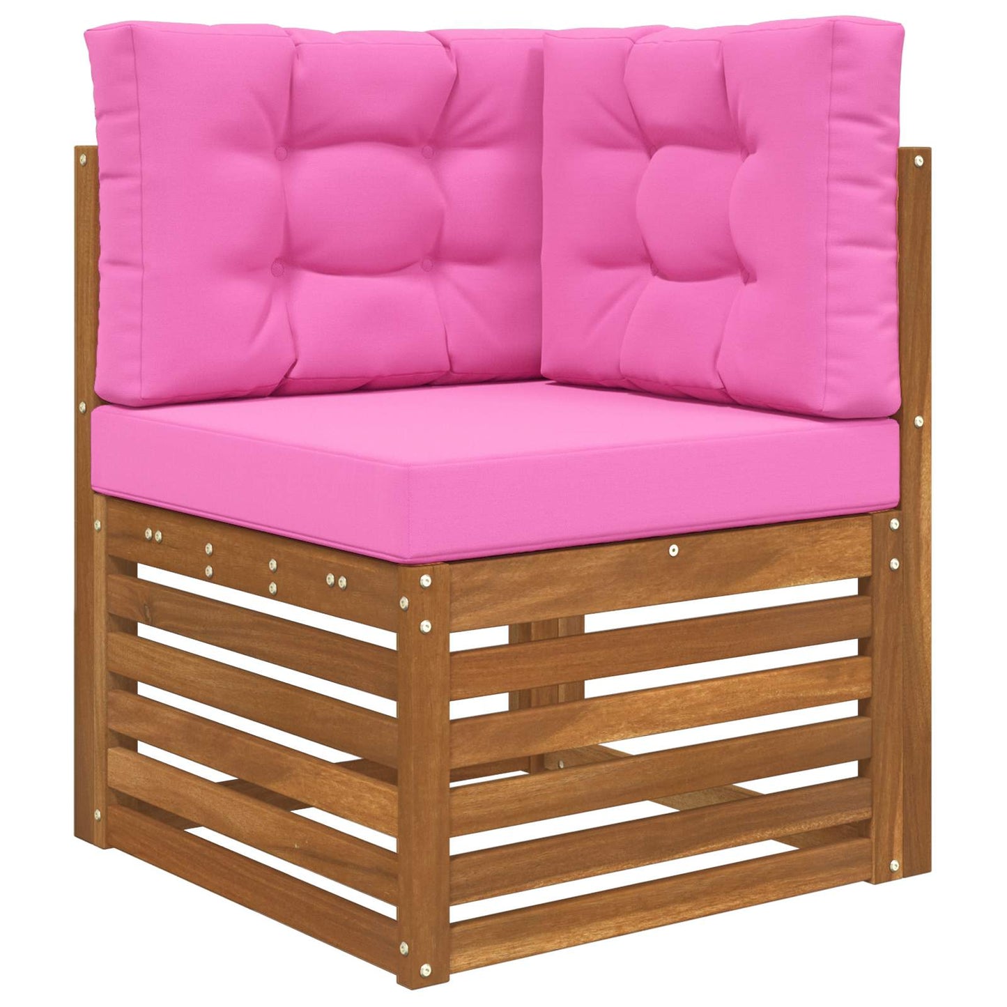Buiten bankkussen 3 pcs Roze Polyester