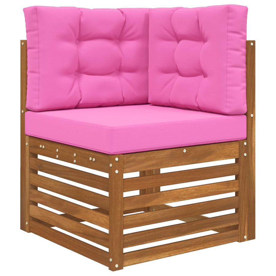 Buiten bankkussen 3 pcs Roze Polyester