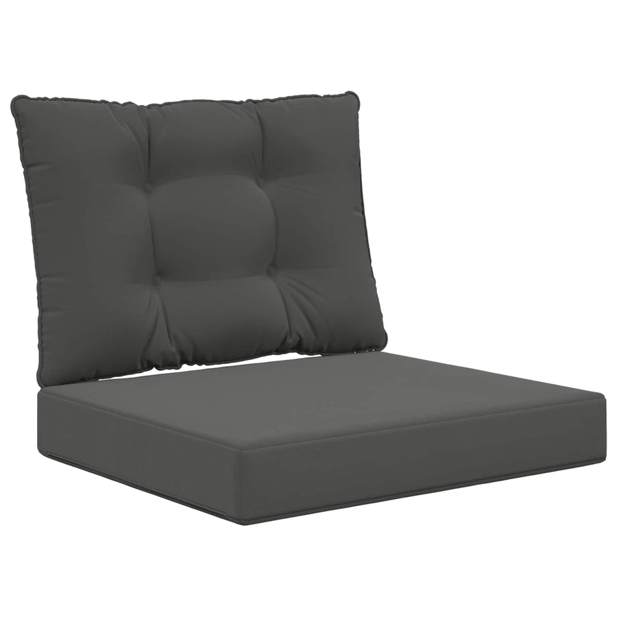Buiten bankkussen 2 pcs Antraciet Polyester