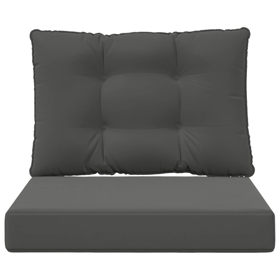 Buiten bankkussen 2 pcs Antraciet Polyester