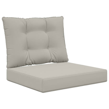 Buiten bankkussen 2 pcs Grijs Polyester