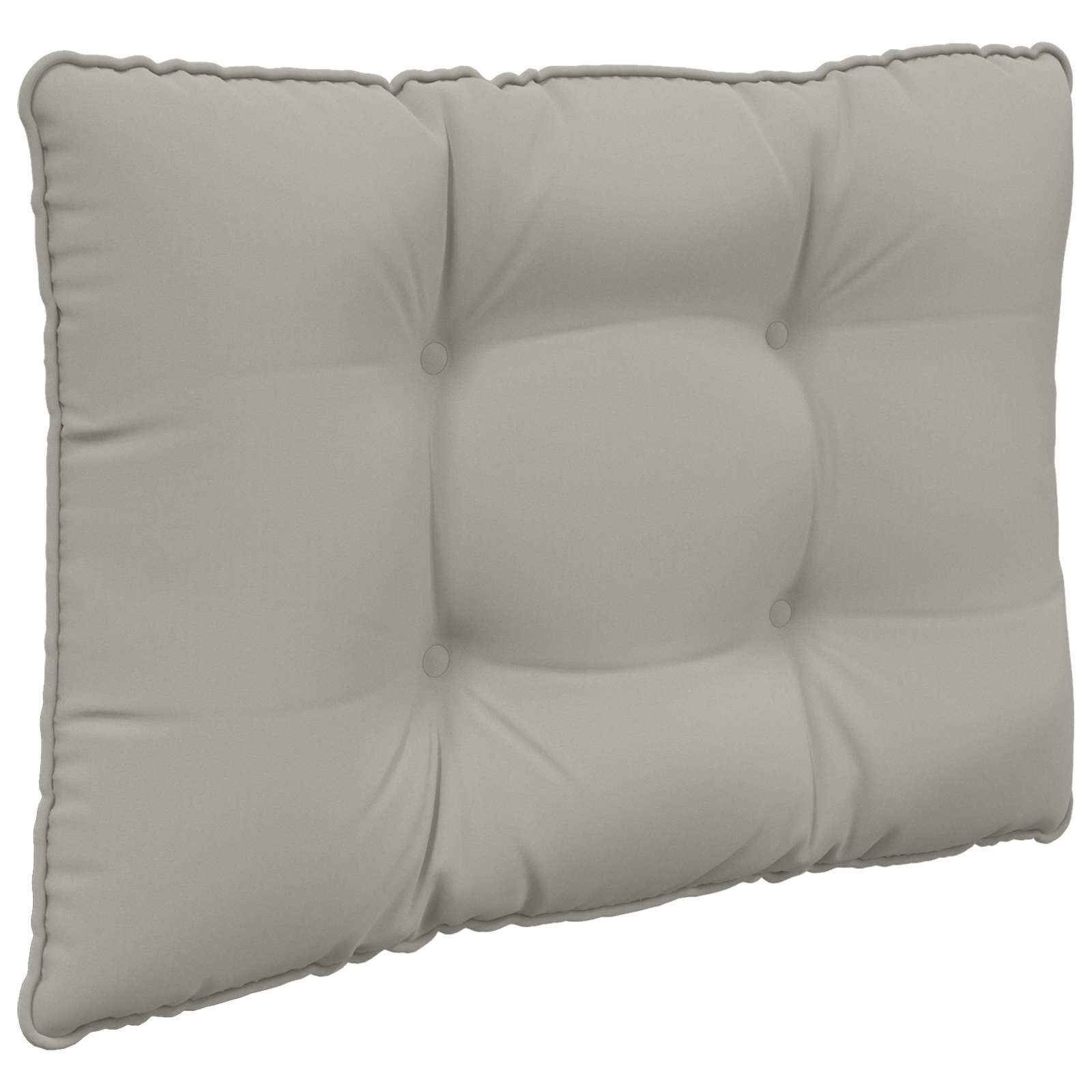 Buiten bankkussen 2 pcs Grijs Polyester