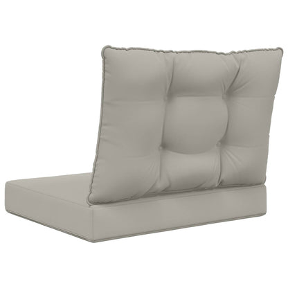 Buiten bankkussen 2 pcs Grijs Polyester