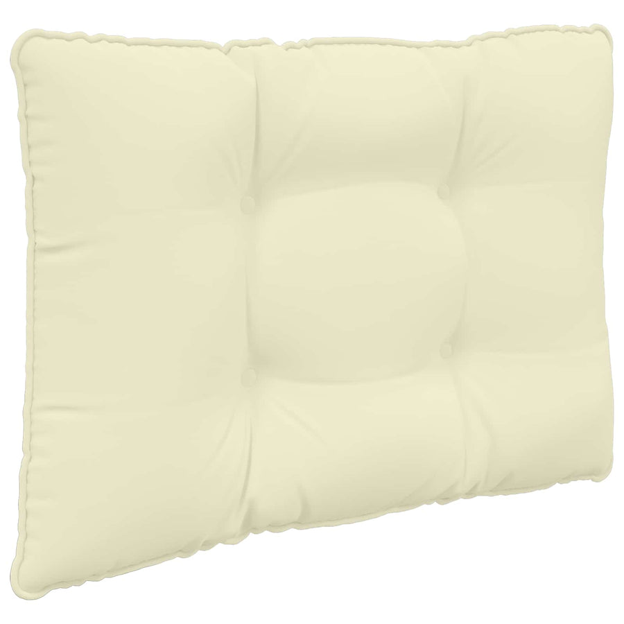 Buiten bankkussen 2 pcs Crème Polyester