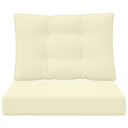 Buiten bankkussen 2 pcs Crème Polyester