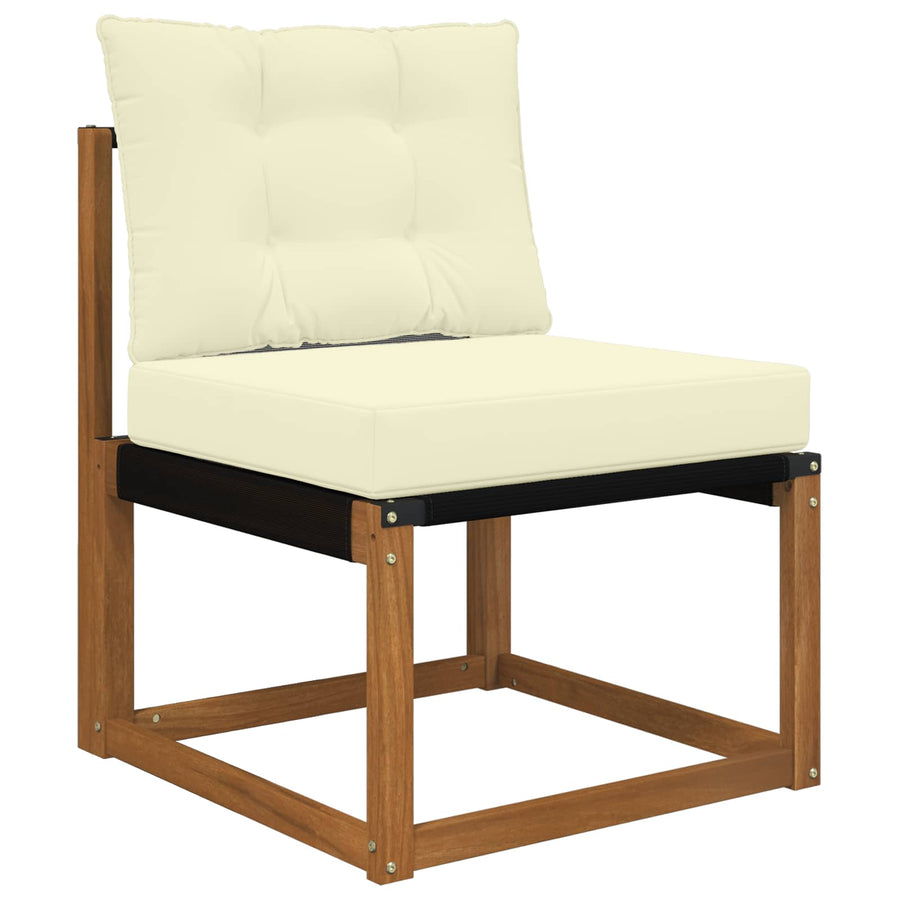 Buiten bankkussen 2 pcs Crème Polyester