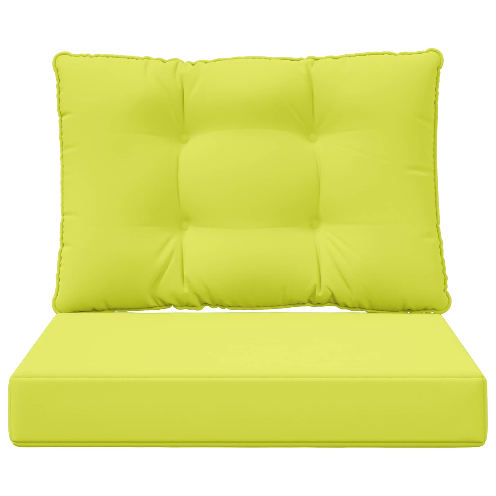 Buiten bankkussen 2 pcs Groen Polyester