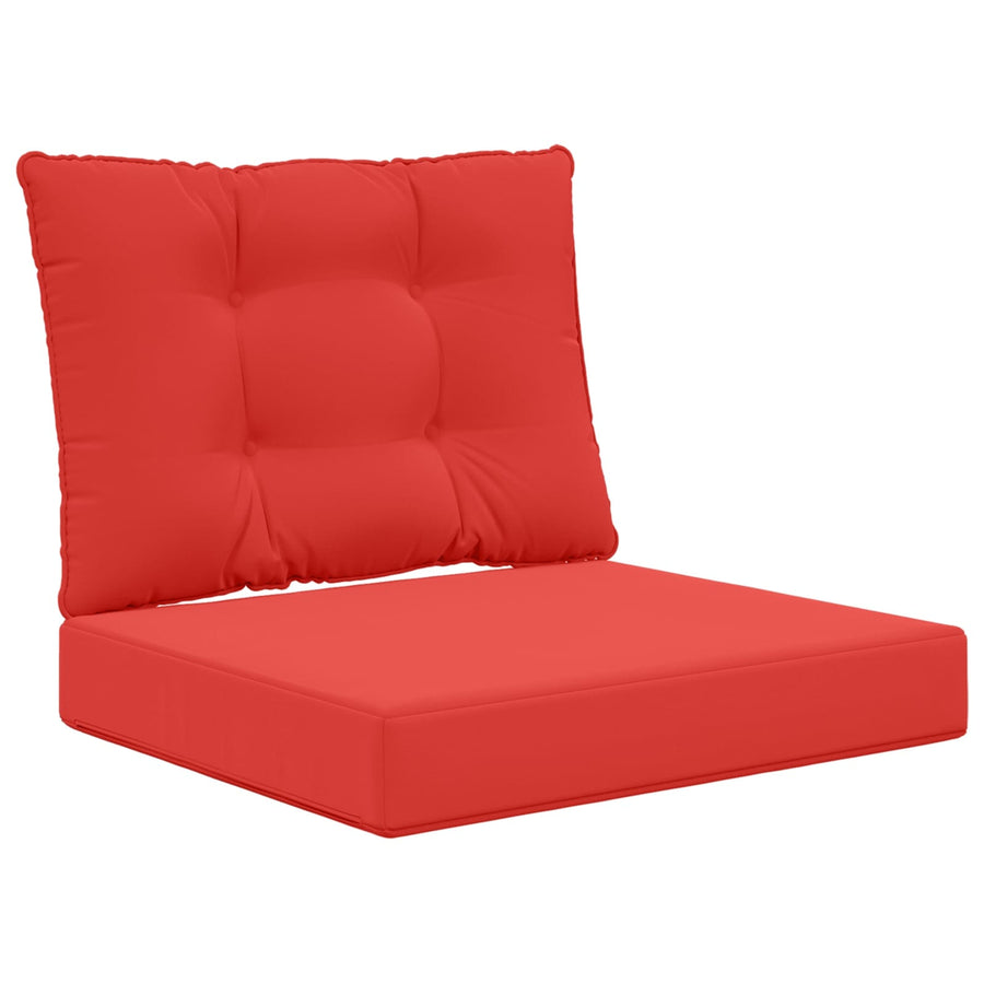 Buiten bankkussen 2 pcs Rood Polyester