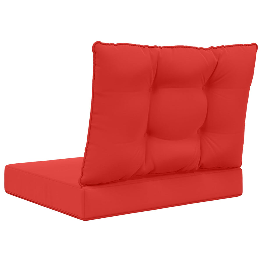 Buiten bankkussen 2 pcs Rood Polyester