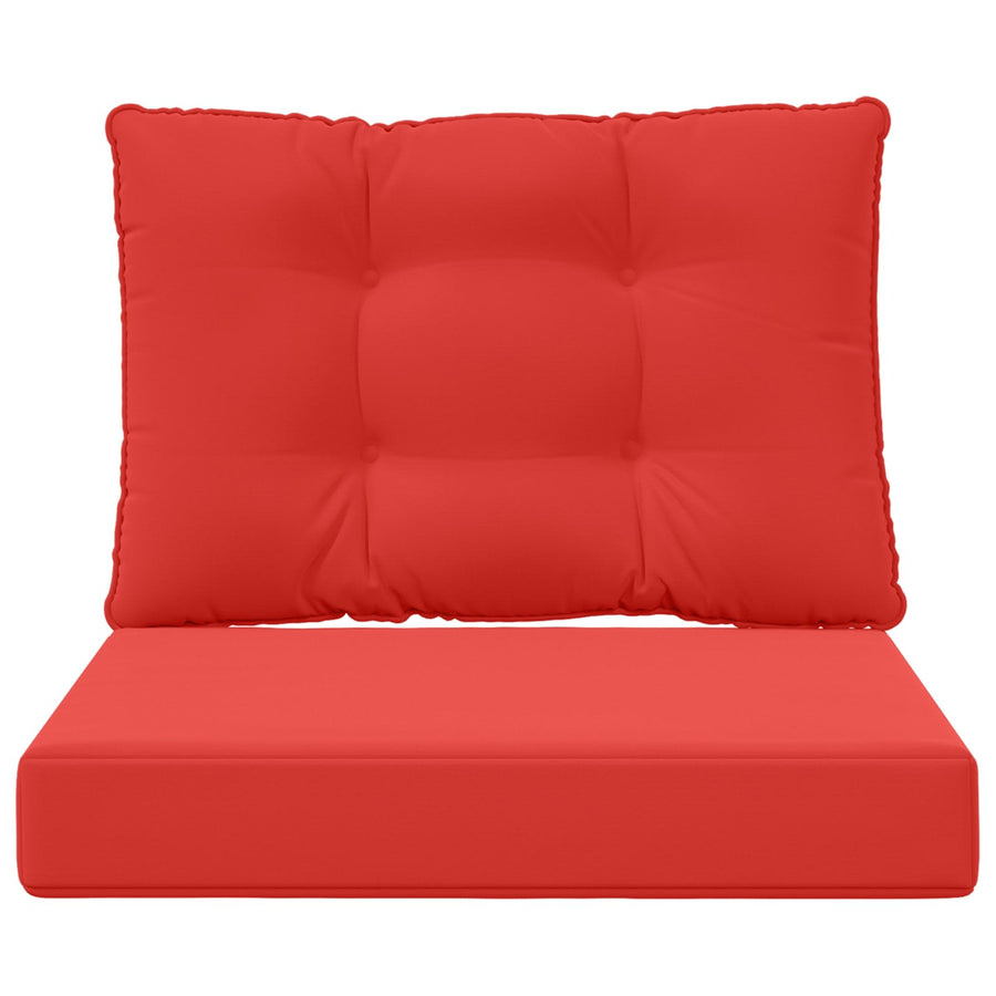 Buiten bankkussen 2 pcs Rood Polyester