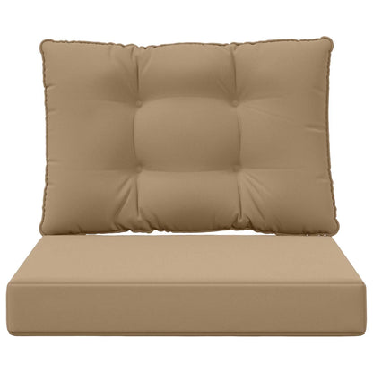 Buiten bankkussen 2 pcs Taupe Polyester
