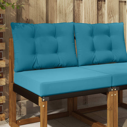 Buiten bankkussen 2 pcs Koninklijk Blauw Polyester