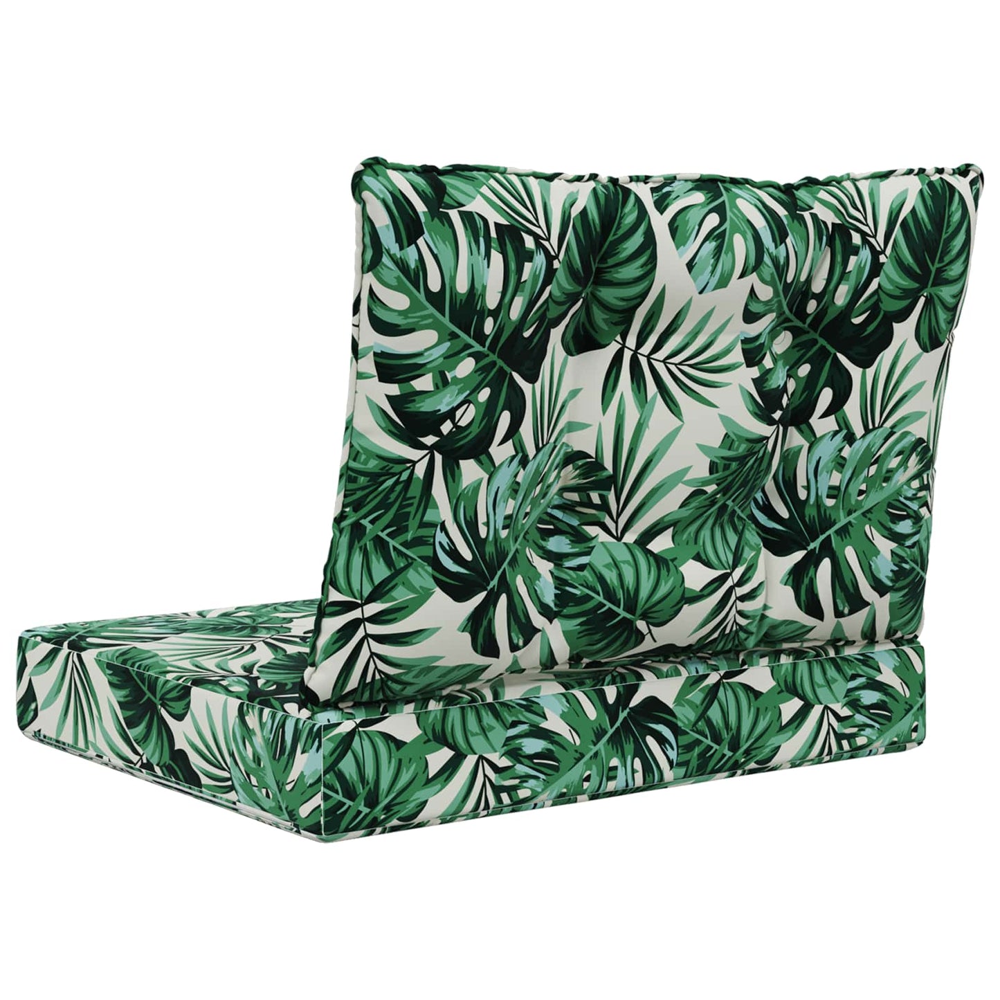 Buiten bankkussen 2 pcs Bladpatroon Polyester