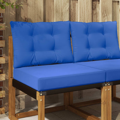Buiten bankkussen 2 pcs Turquoise Polyester