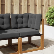 Buiten bankkussen 3 pcs Antraciet Polyester