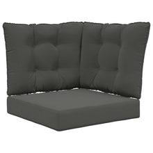 Buiten bankkussen 3 pcs Antraciet Polyester
