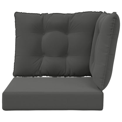Buiten bankkussen 3 pcs Antraciet Polyester