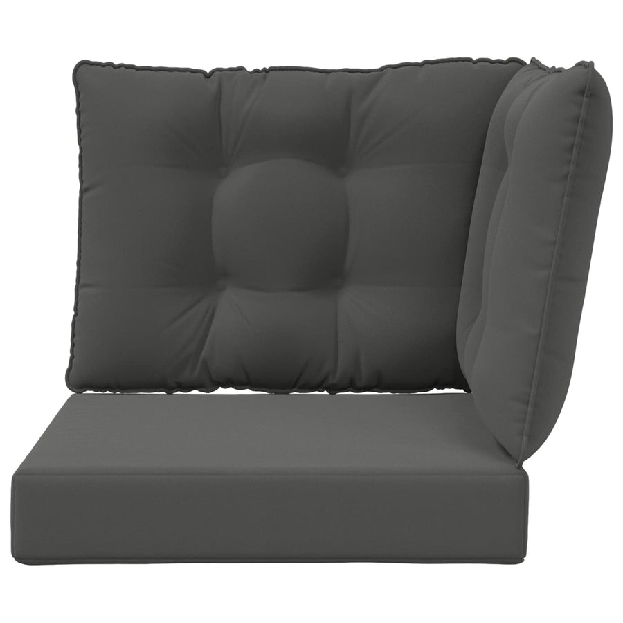 Buiten bankkussen 3 pcs Antraciet Polyester