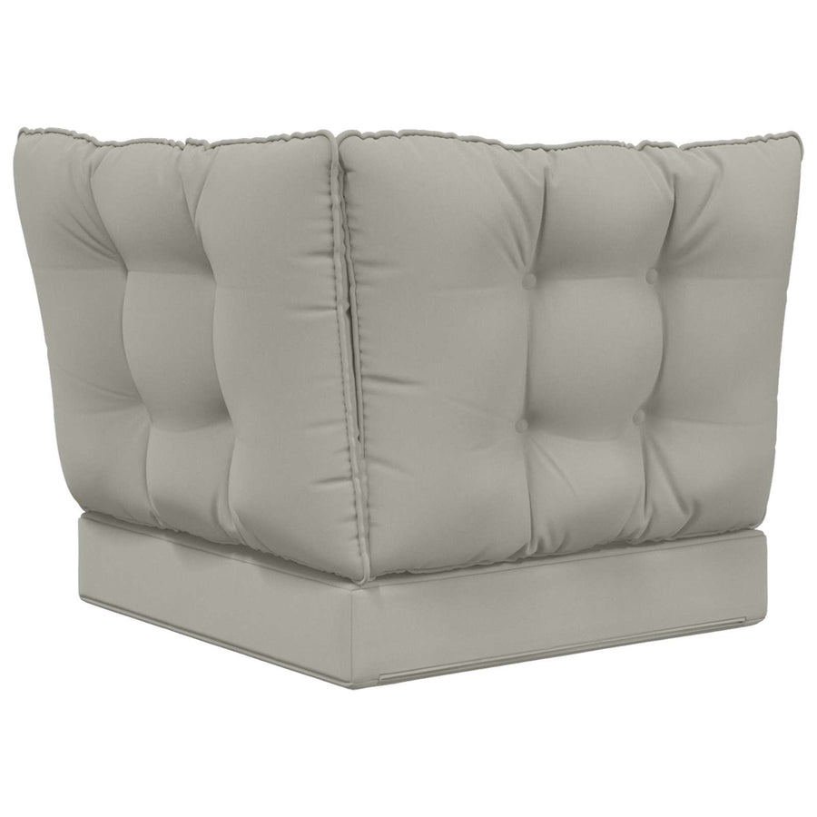 Buiten bankkussen 3 pcs Grijs Polyester