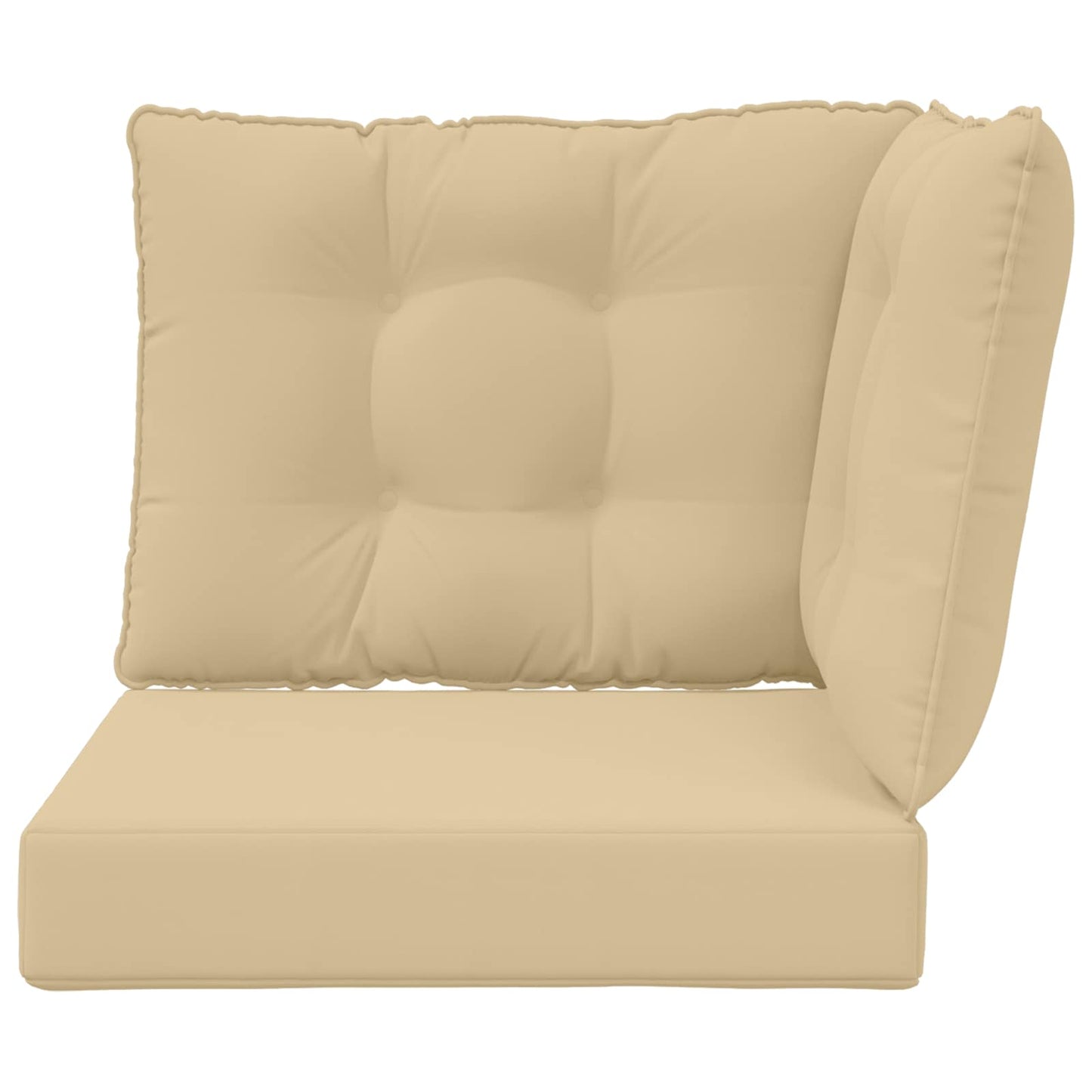 Buiten bankkussen 3 pcs Beige Polyester
