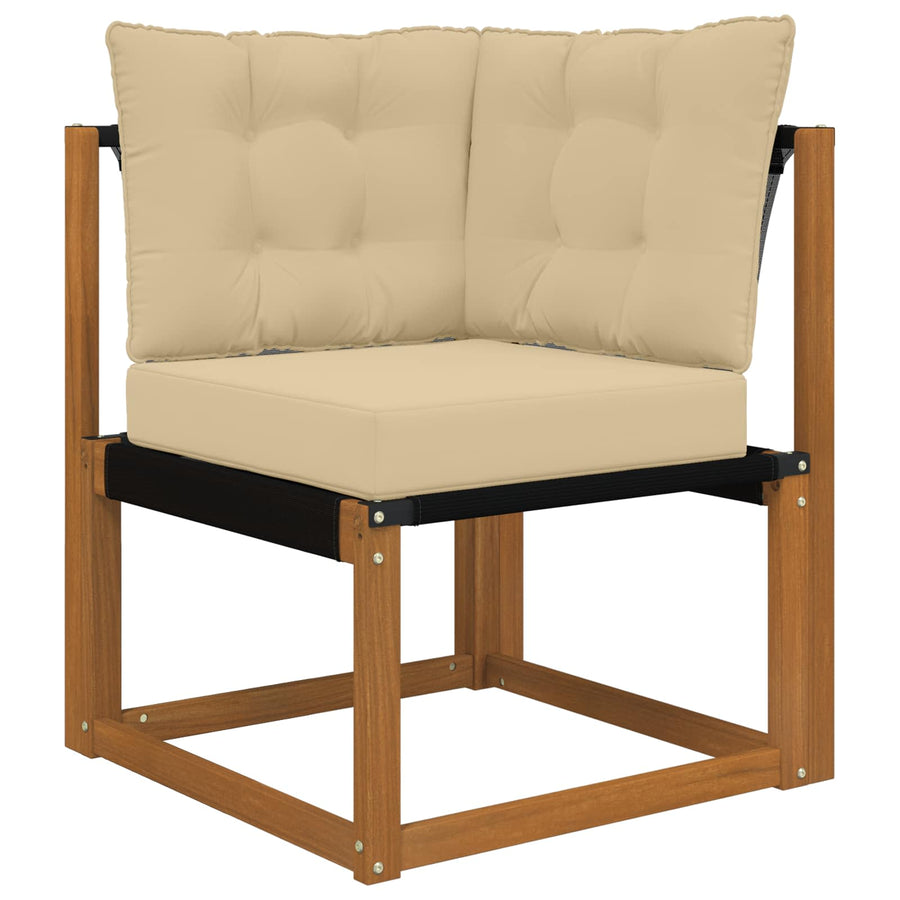 Buiten bankkussen 3 pcs Beige Polyester