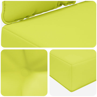 Buiten bankkussen 3 pcs Groen Polyester