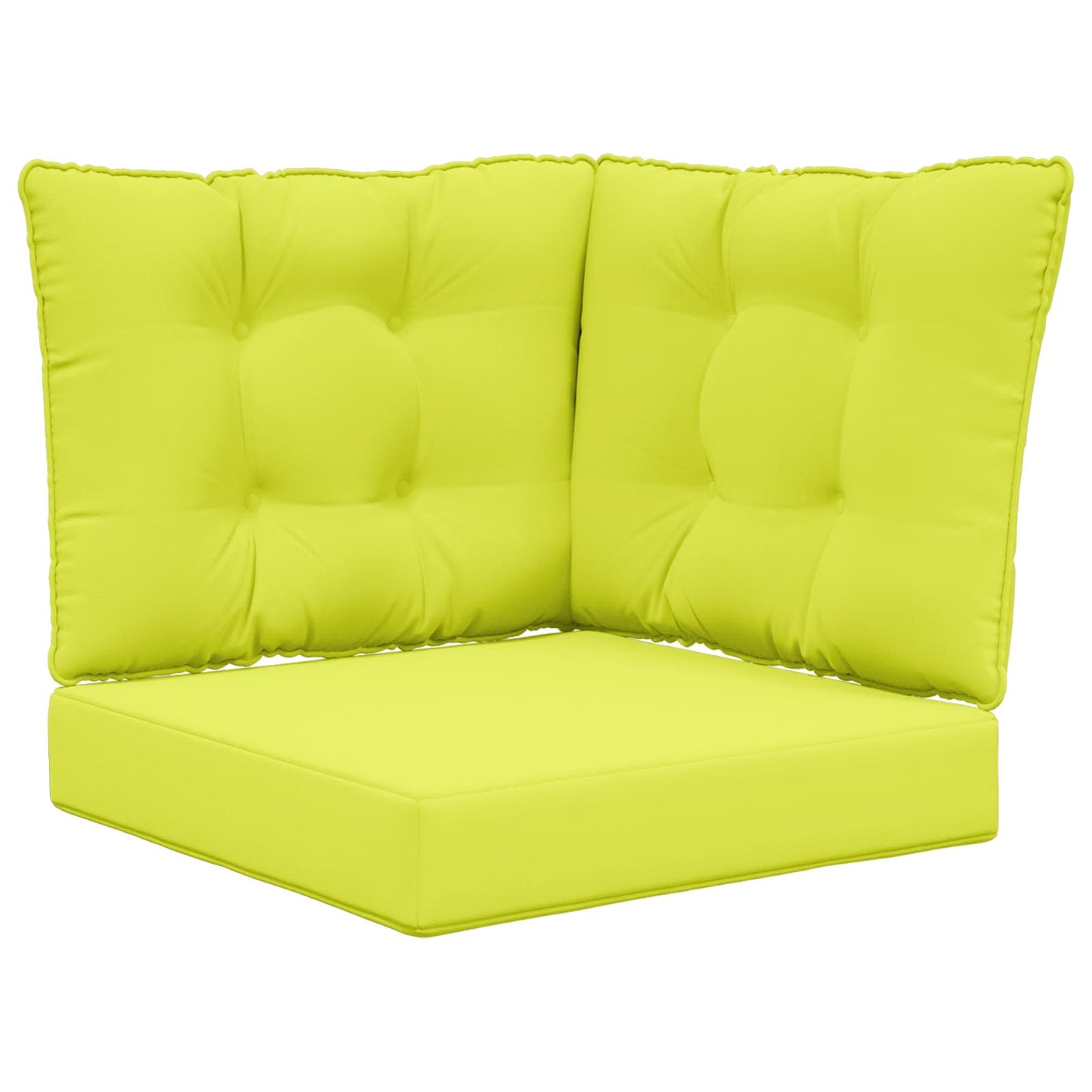Buiten bankkussen 3 pcs Groen Polyester