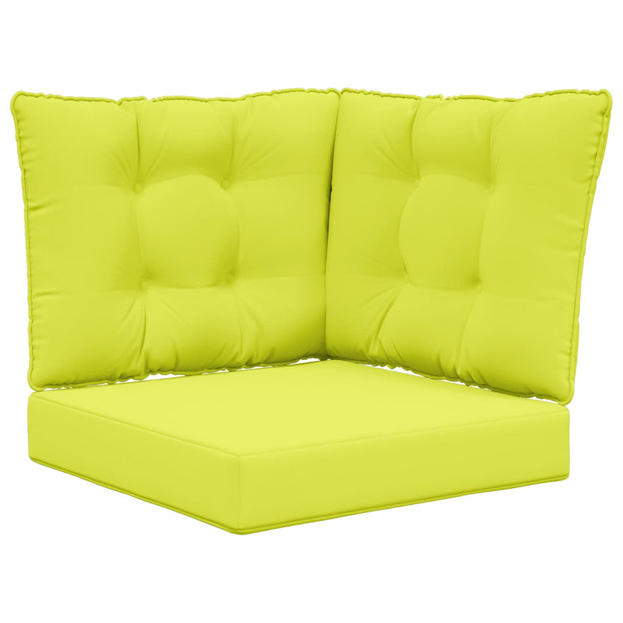 Buiten bankkussen 3 pcs Groen Polyester