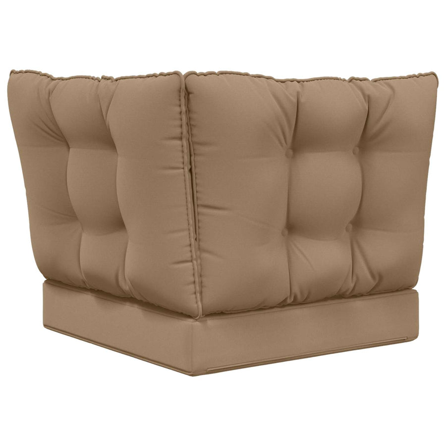 Buiten bankkussen 3 pcs Taupe Polyester