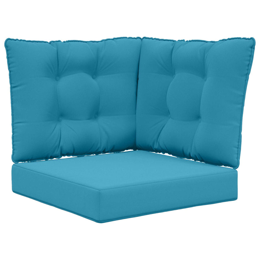Buiten bankkussen 3 pcs Koninklijk Blauw Polyester