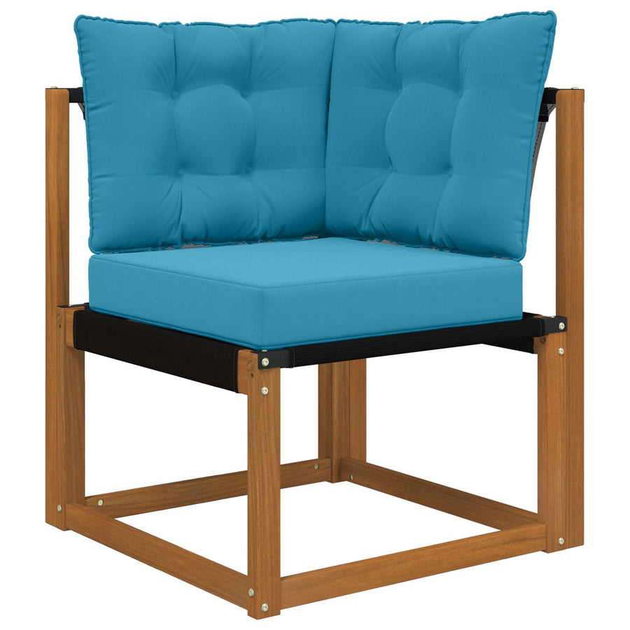 Buiten bankkussen 3 pcs Koninklijk Blauw Polyester