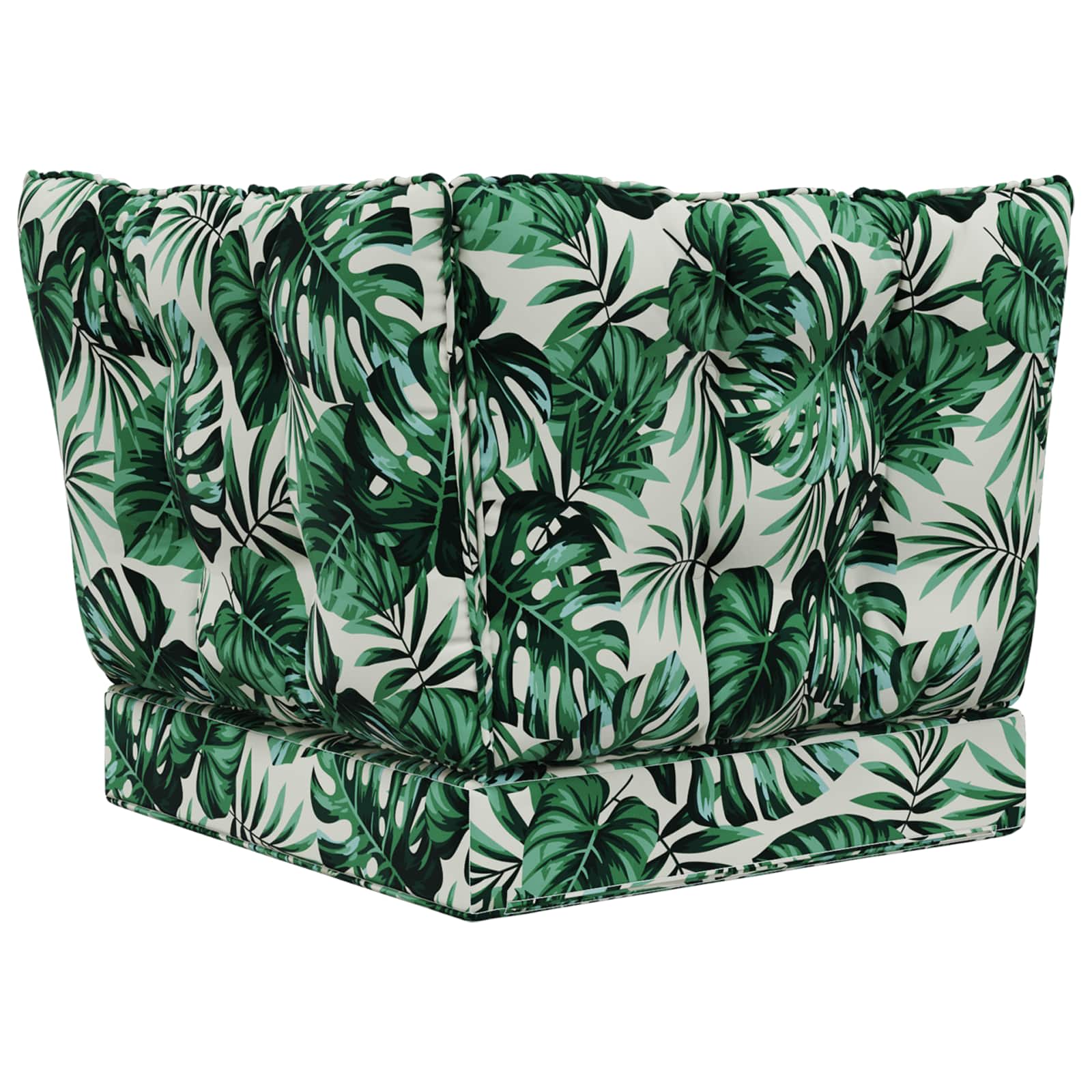 Buiten bankkussen 3 pcs Bladpatroon Polyester