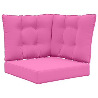 Buiten bankkussen 3 pcs Roze Polyester