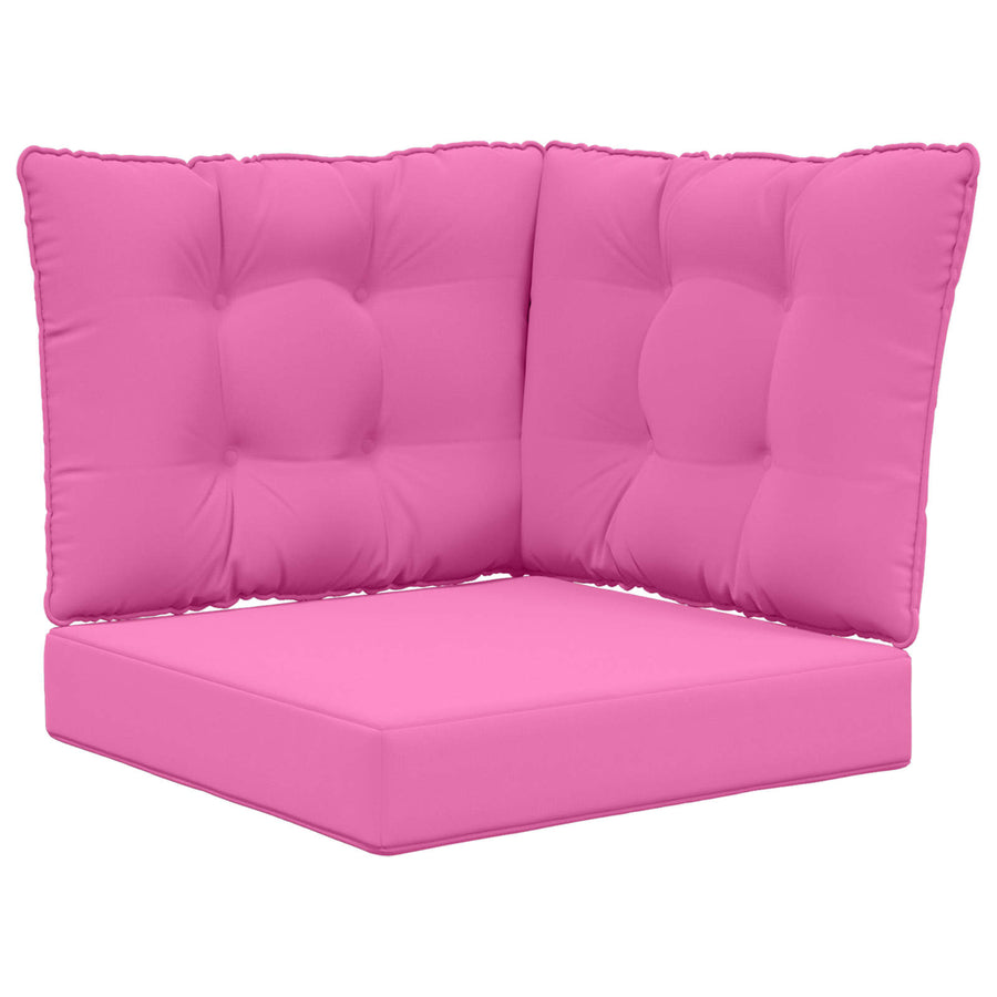 Buiten bankkussen 3 pcs Roze Polyester