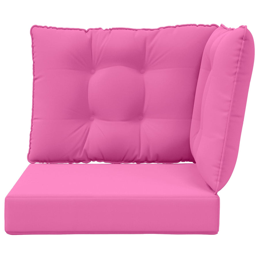 Buiten bankkussen 3 pcs Roze Polyester