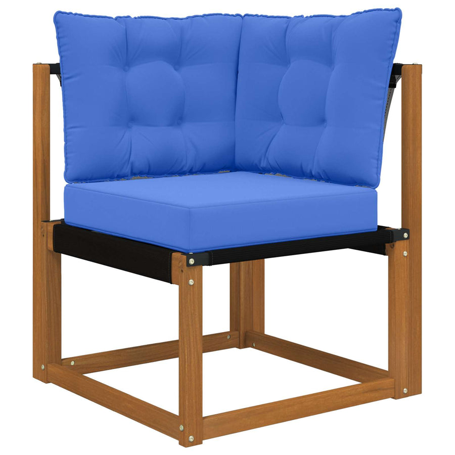 Buiten bankkussen 3 pcs Turquoise Polyester