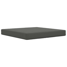 Buiten bankkussen Antraciet 80 x 80 x 8 cm Polyester