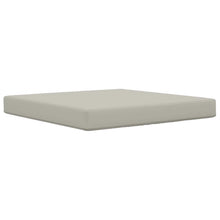 Buiten bankkussen Grijs 80 x 80 x 8 cm Polyester