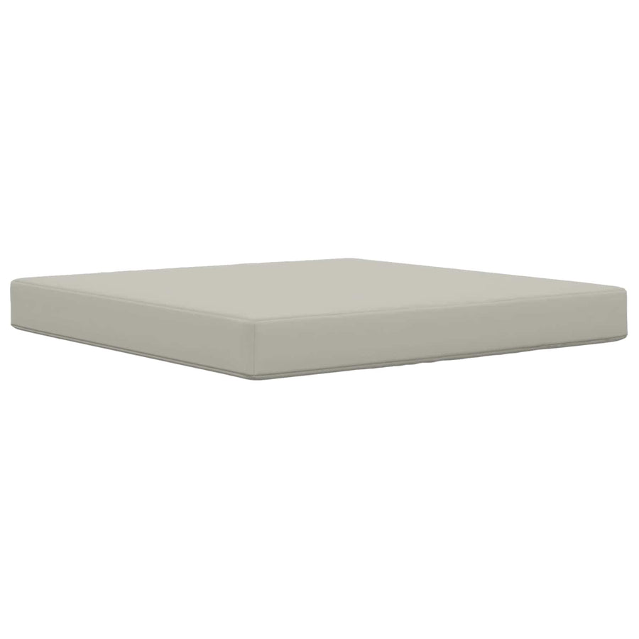 Buiten bankkussen Grijs 80 x 80 x 8 cm Polyester