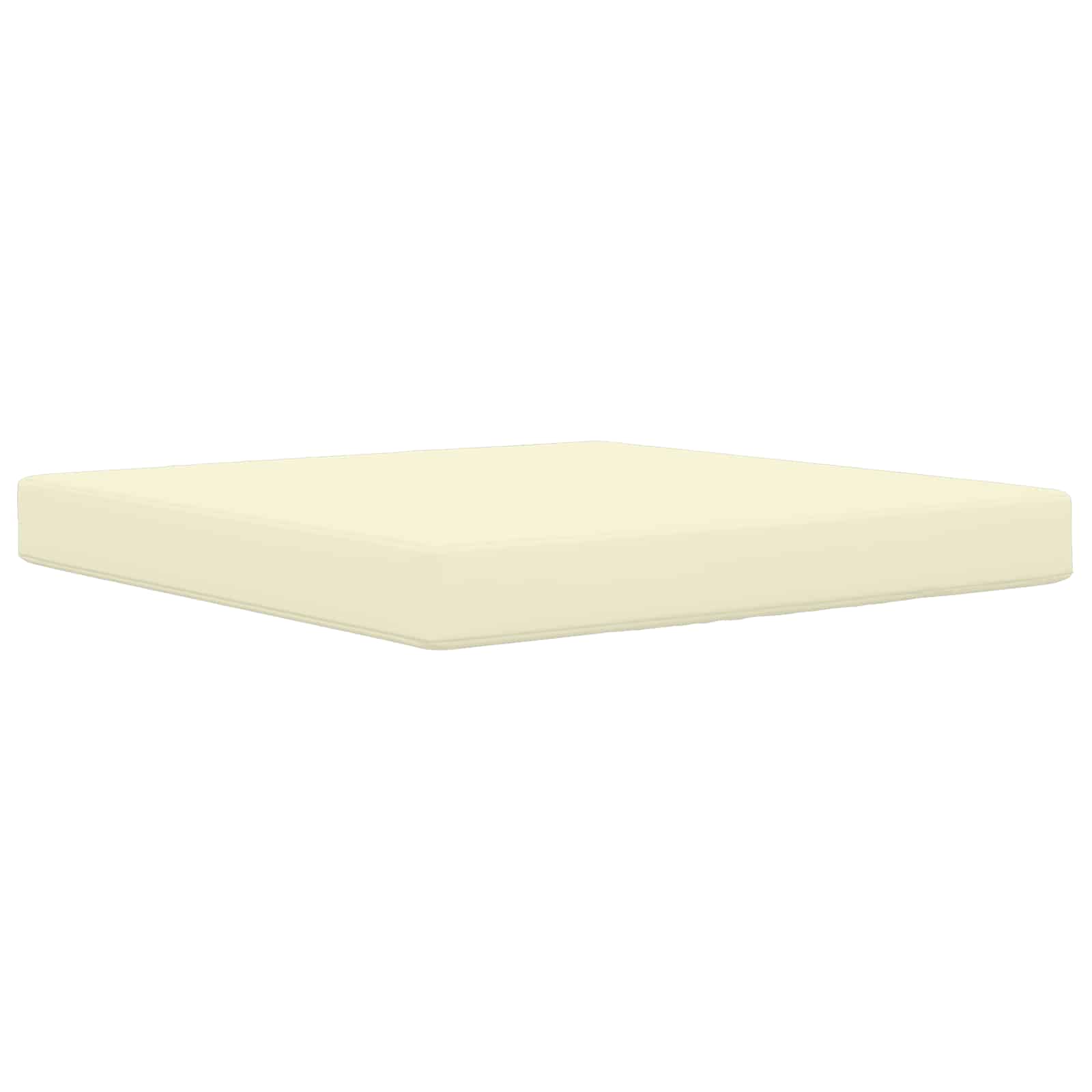 Buiten bankkussen Crème 80 x 80 x 8 cm Polyester