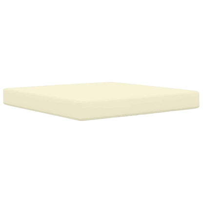 Buiten bankkussen Crème 80 x 80 x 8 cm Polyester