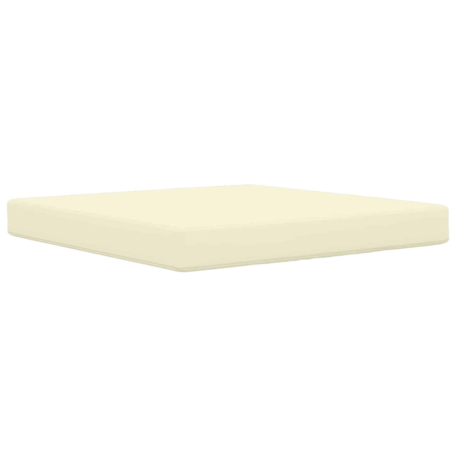 Buiten bankkussen Crème 80 x 80 x 8 cm Polyester