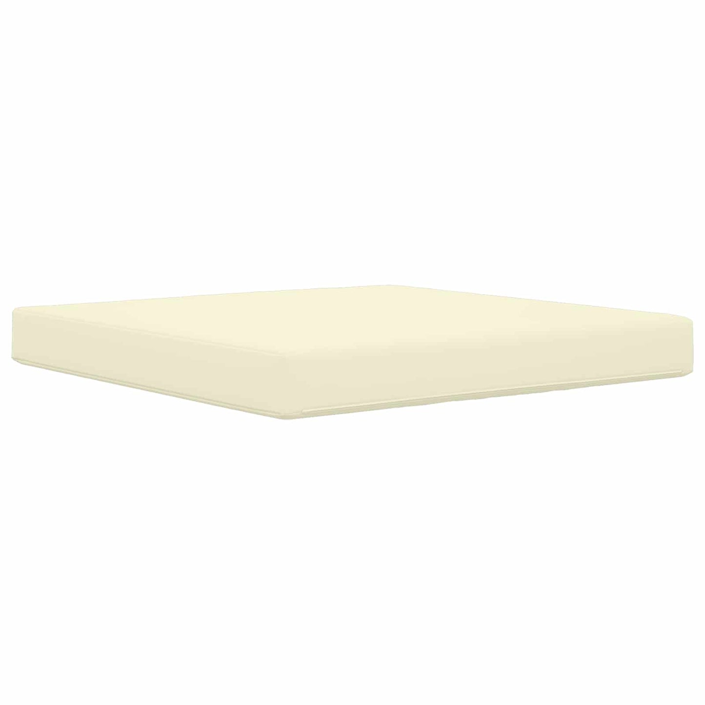 Buiten bankkussen Crème 80 x 80 x 8 cm Polyester
