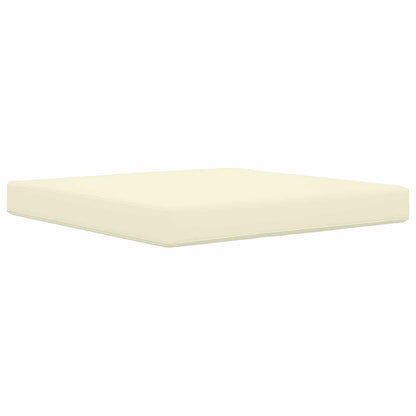 Buiten bankkussen Crème 80 x 80 x 8 cm Polyester
