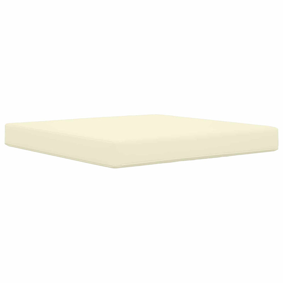 Buiten bankkussen Crème 80 x 80 x 8 cm Polyester