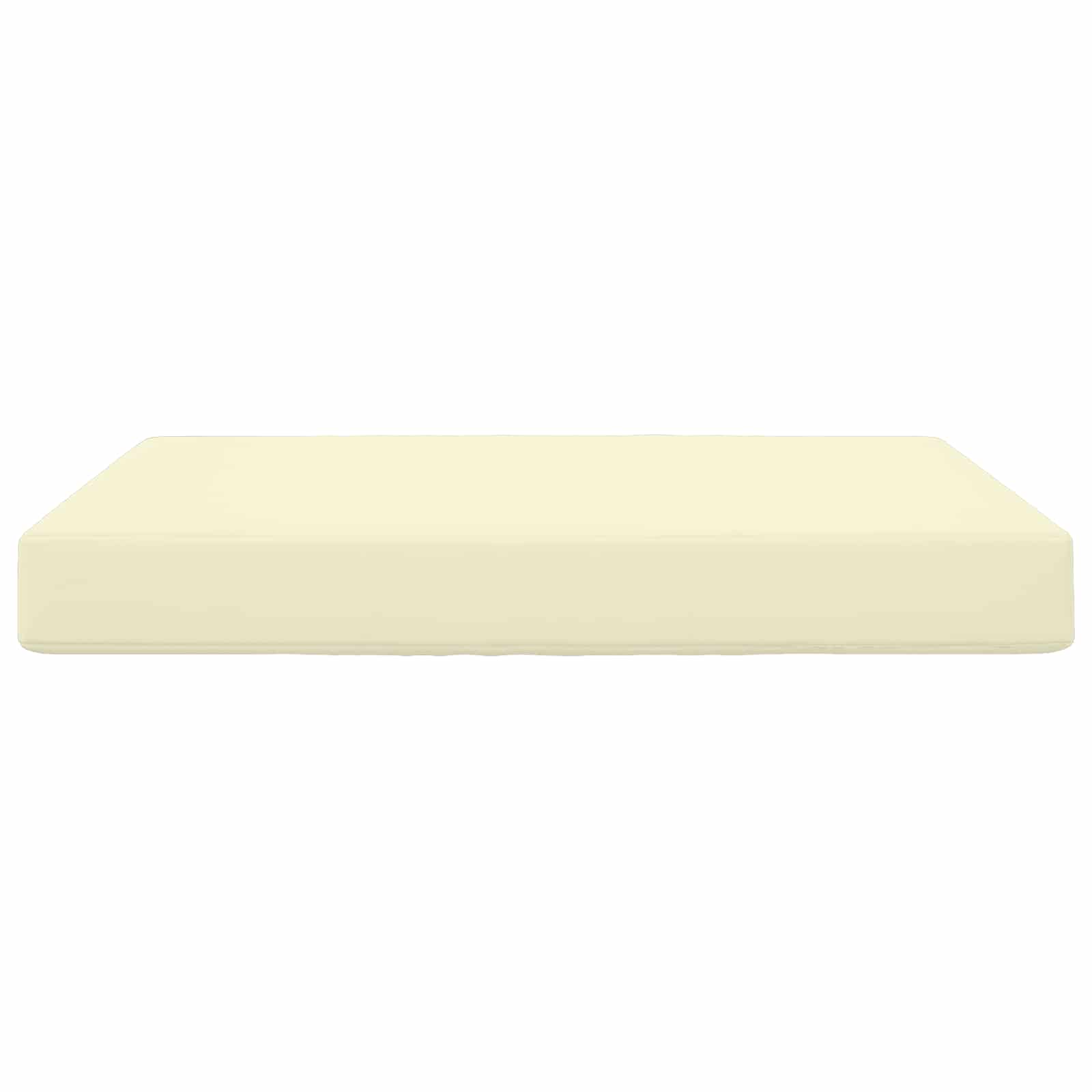 Buiten bankkussen Crème 80 x 80 x 8 cm Polyester