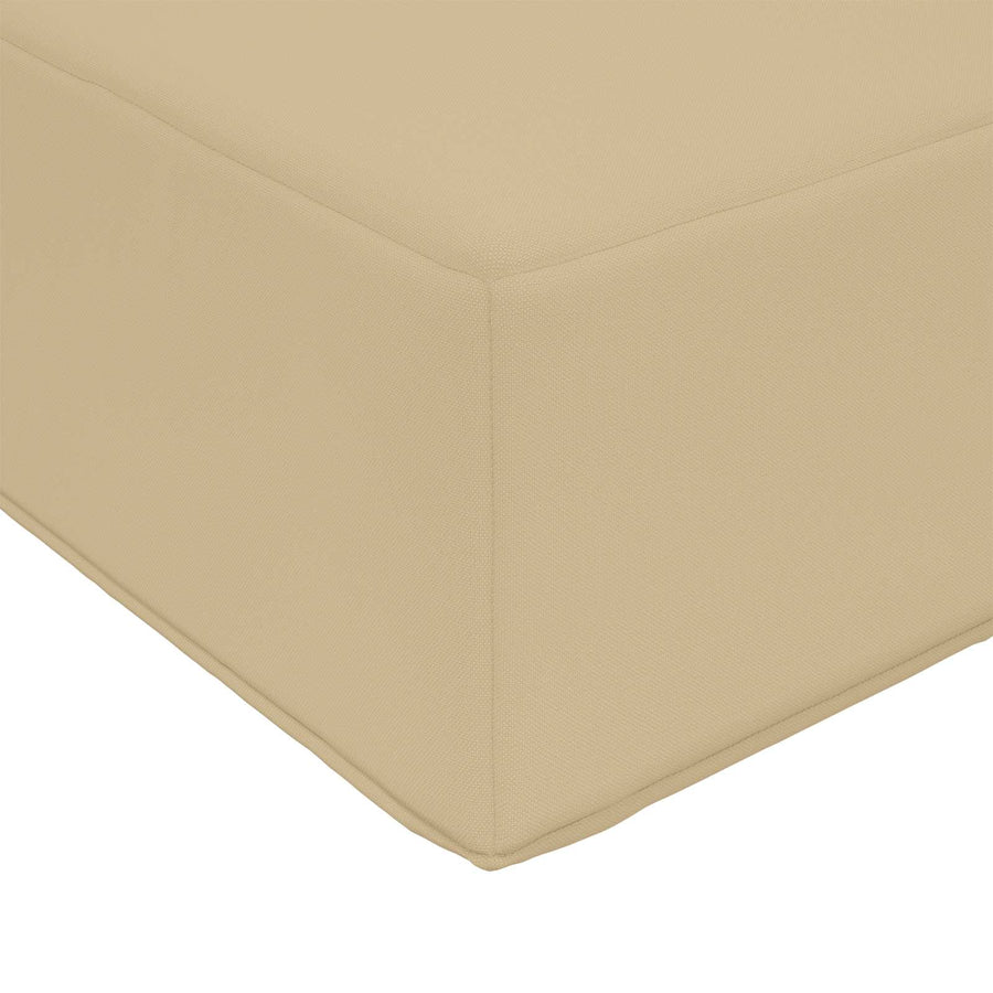 Buiten bankkussen Beige 80 x 80 x 8 cm Polyester